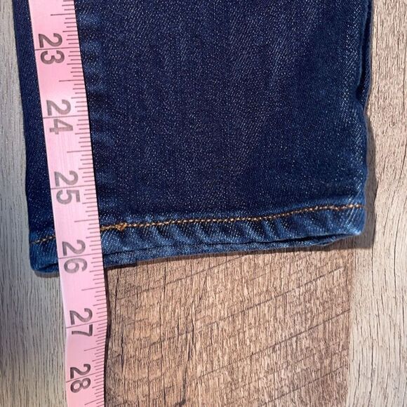 J Crew Womens Classic Low Rise Toothpick Skinny Ankle Jeans dark Wash Size 28 - Picture 9 of 9
